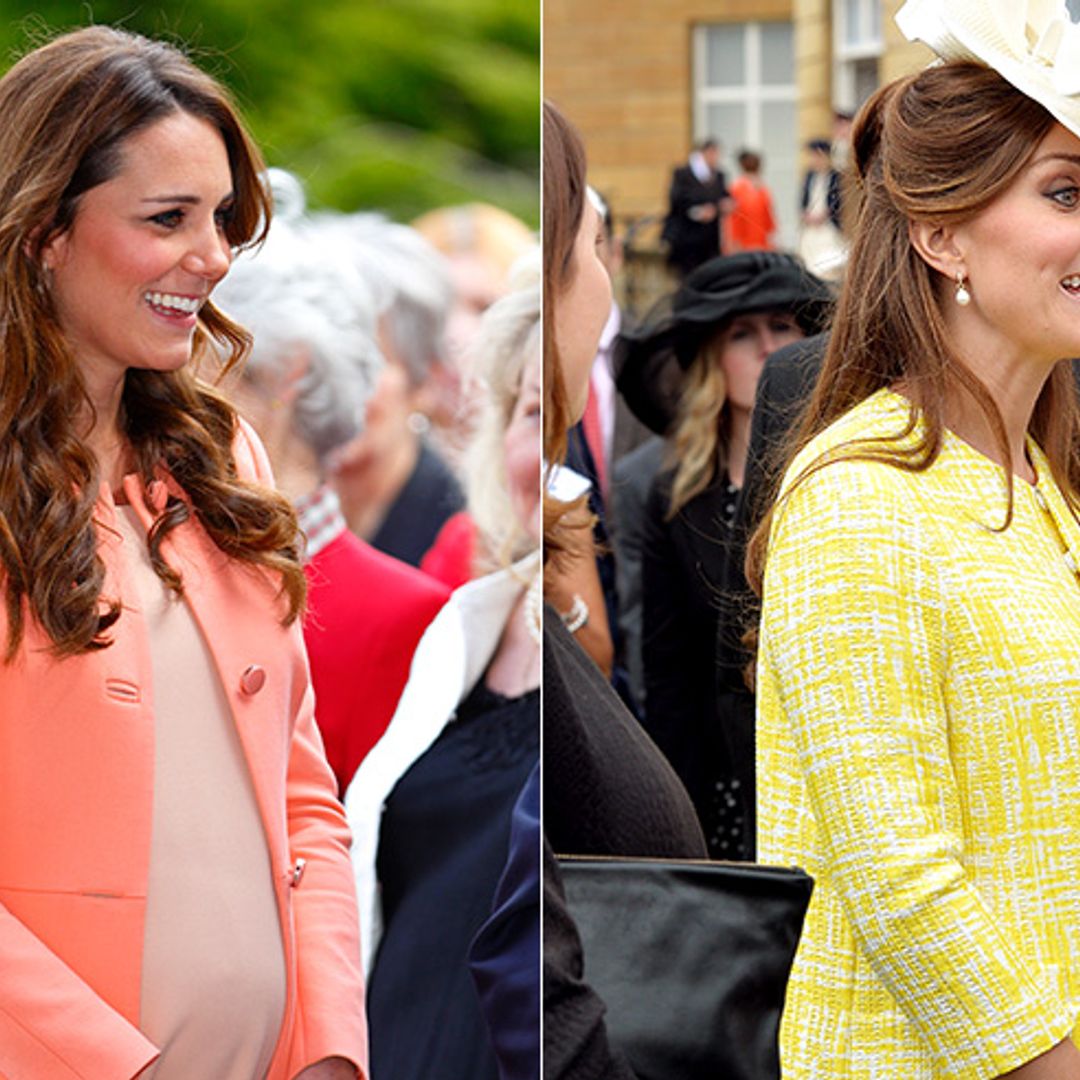 Kate's pregnancies compared: see her baby bumps through the years