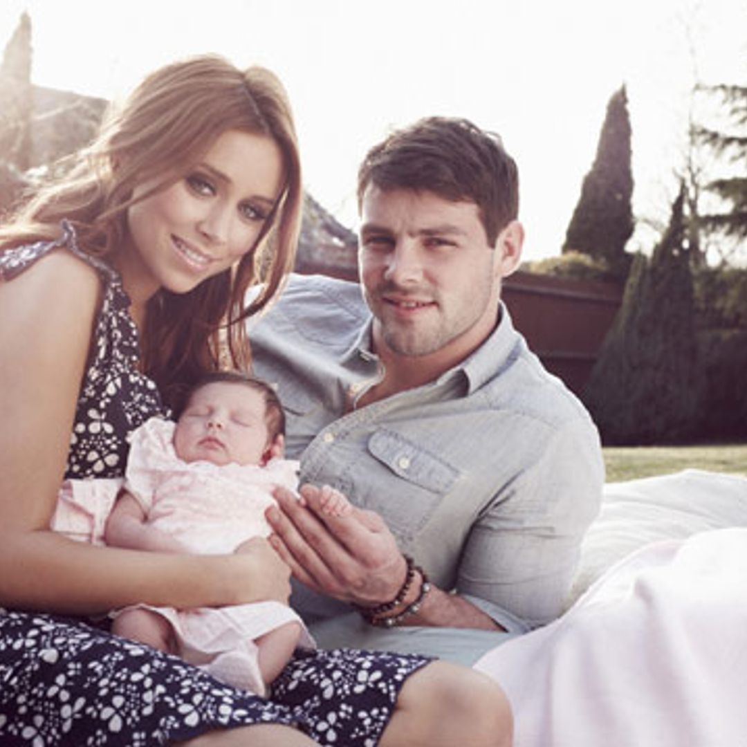 Exclusive: Una Healy and Ben Foden introduce baby Aoife Belle