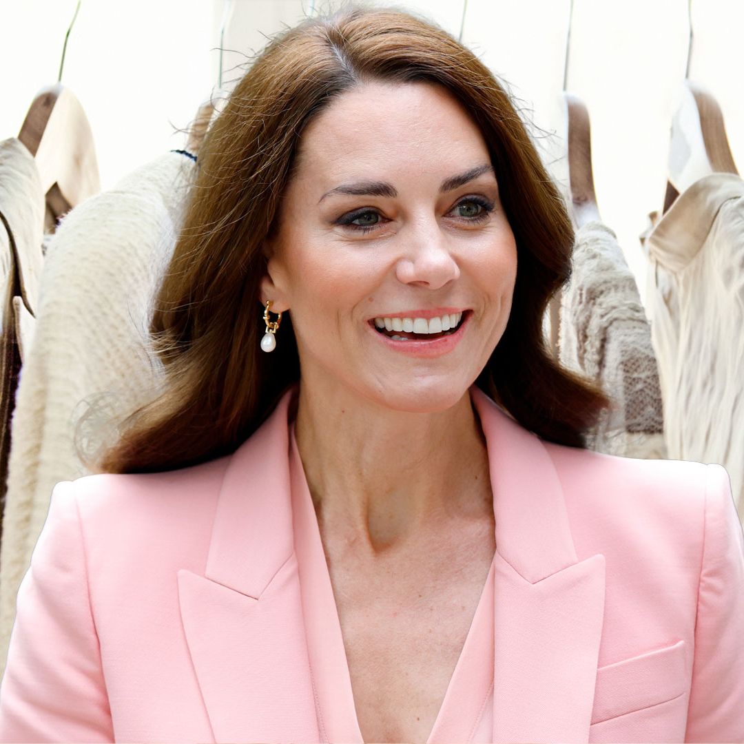 Where does Princess Kate keep her designer clothes?