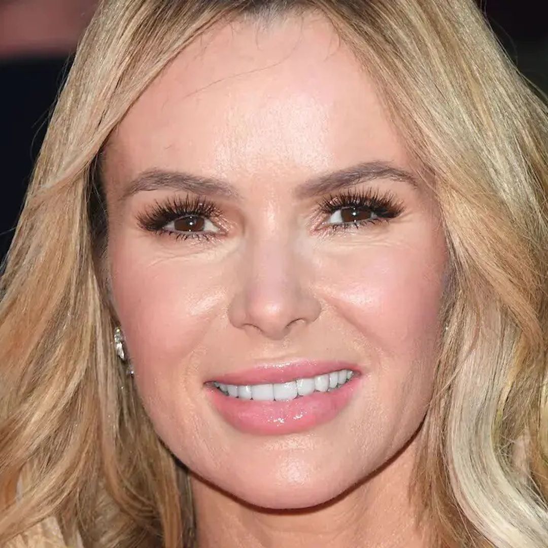 Amanda Holden's ultra-flattering wide-leg jeans are too gorgeous for words