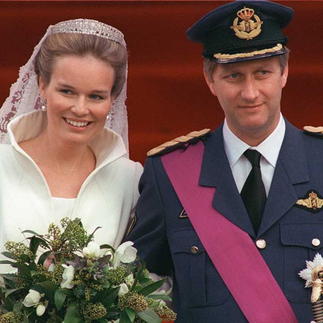 King Philippe and Queen Mathilde of Belgium celebrate 20th wedding anniversary with sweet snaps