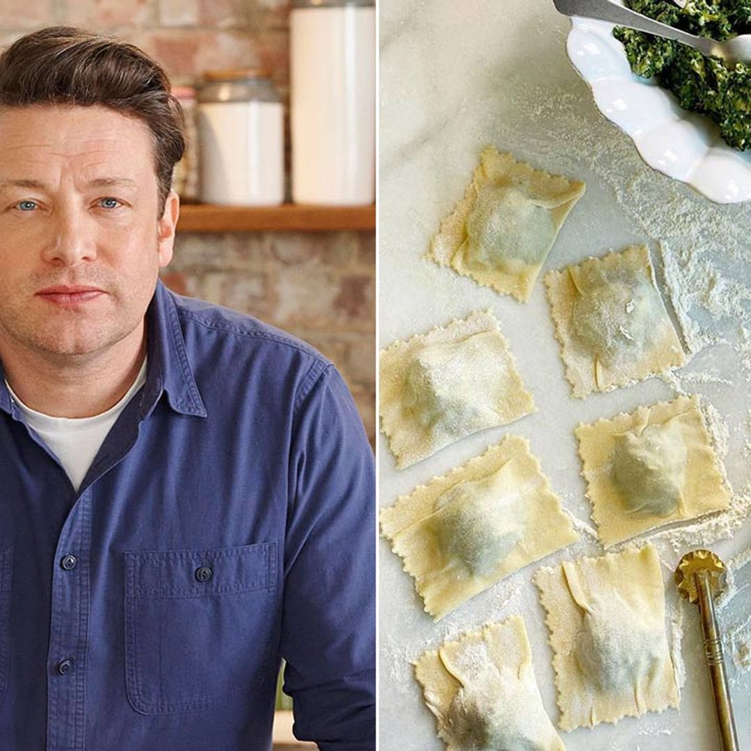 Jamie Oliver's incredible ravioli recipe uses unusual free ingredients from the garden