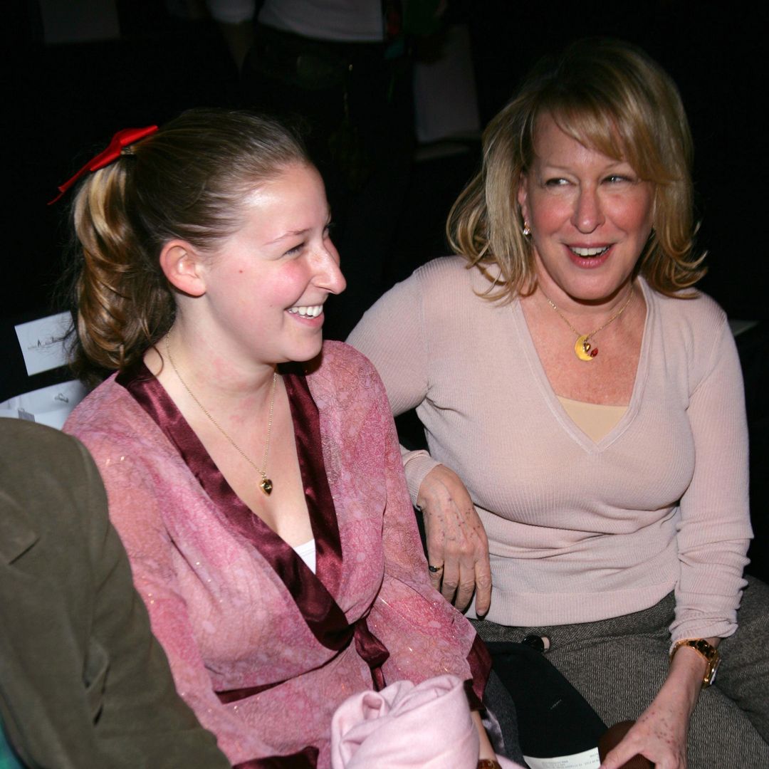 Bette Midler, Sophie Van Haselberg during Zac Posen Fall Fashion Show at The Tents at Bryant Park in New York, New York, United States.