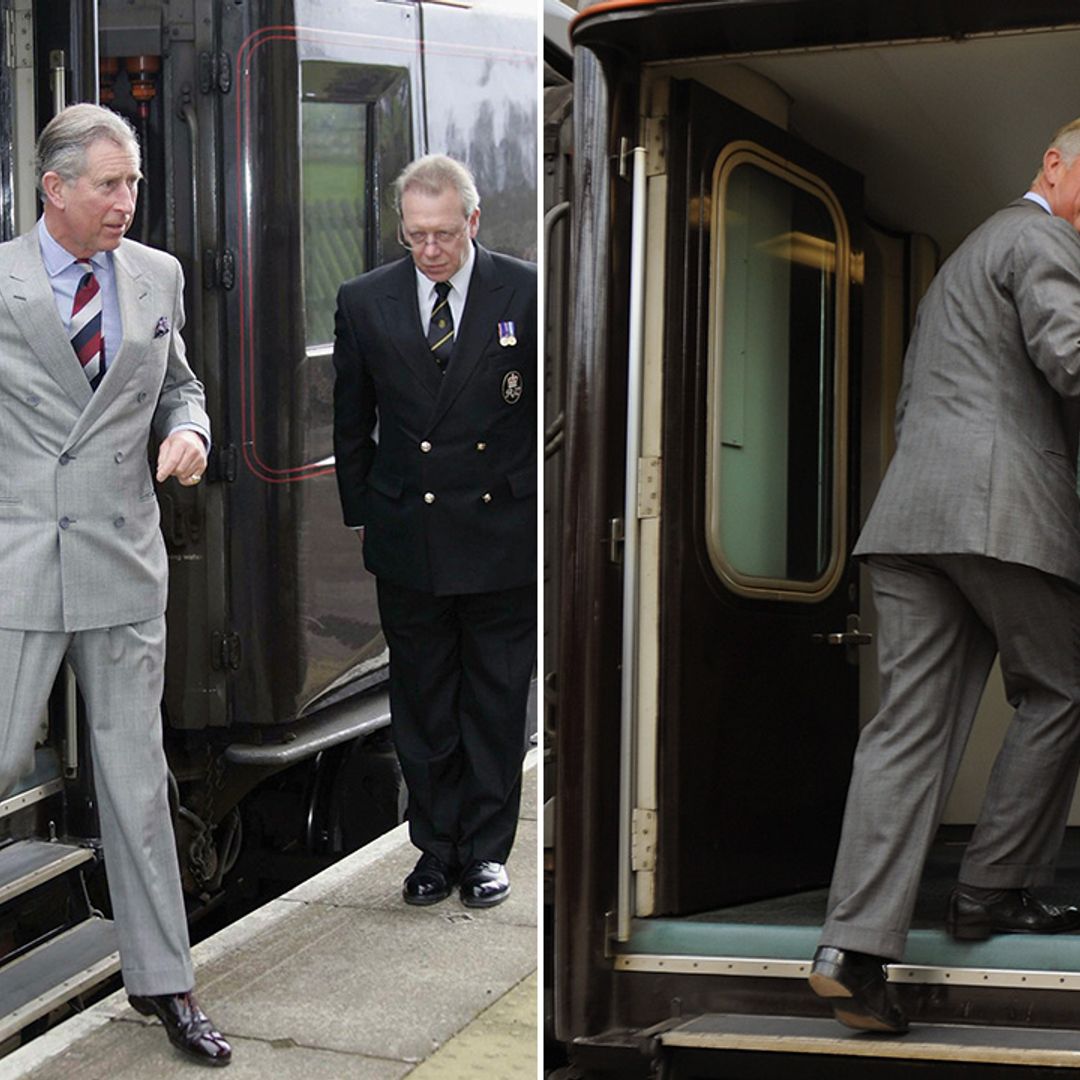 King Charles' luxury royal train with its own bathtub will blow your mind