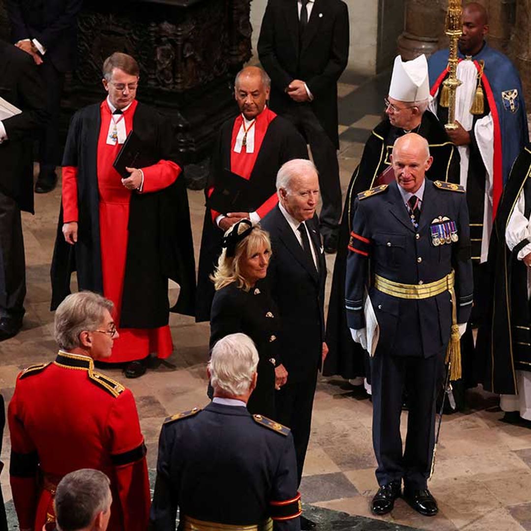 World leaders and European royals pay their respects at Queen's funeral - all the photos