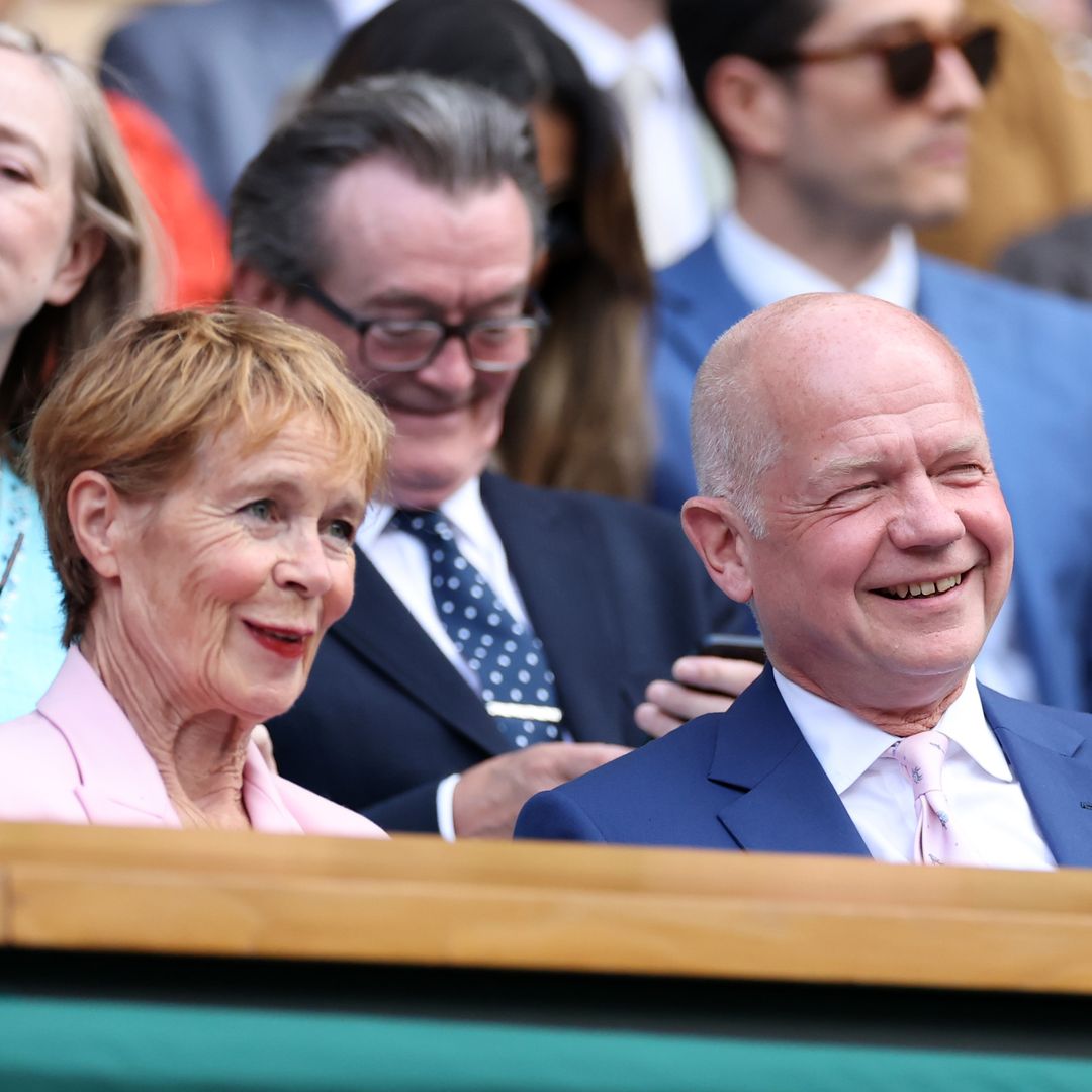 Who is in the royal box at Wimbledon 2025 today?