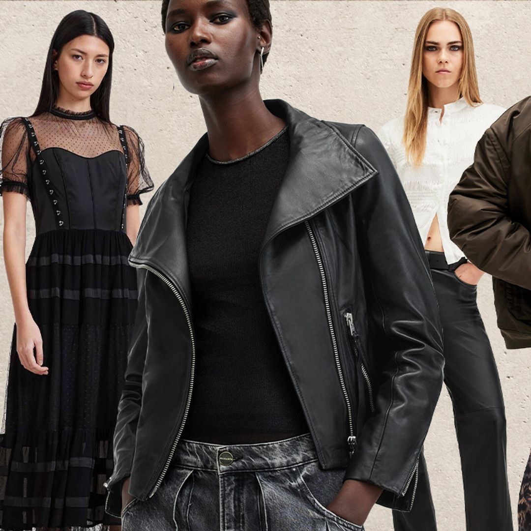 What I'm shopping in AllSaints' December sale: Leather jackets, leopard dresses and ankle boots