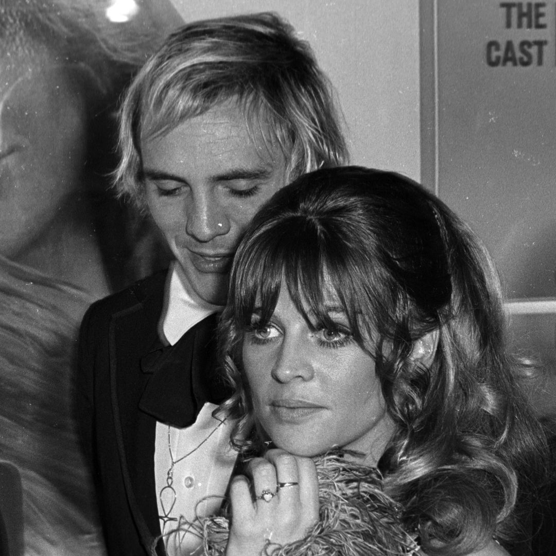 Actress Julie Christie and actor Terrence Stamp attending the premiere of "Far From The Maddening Crowd" on October 18, 1967 at Loew's Capitol Theater in New York City, New York