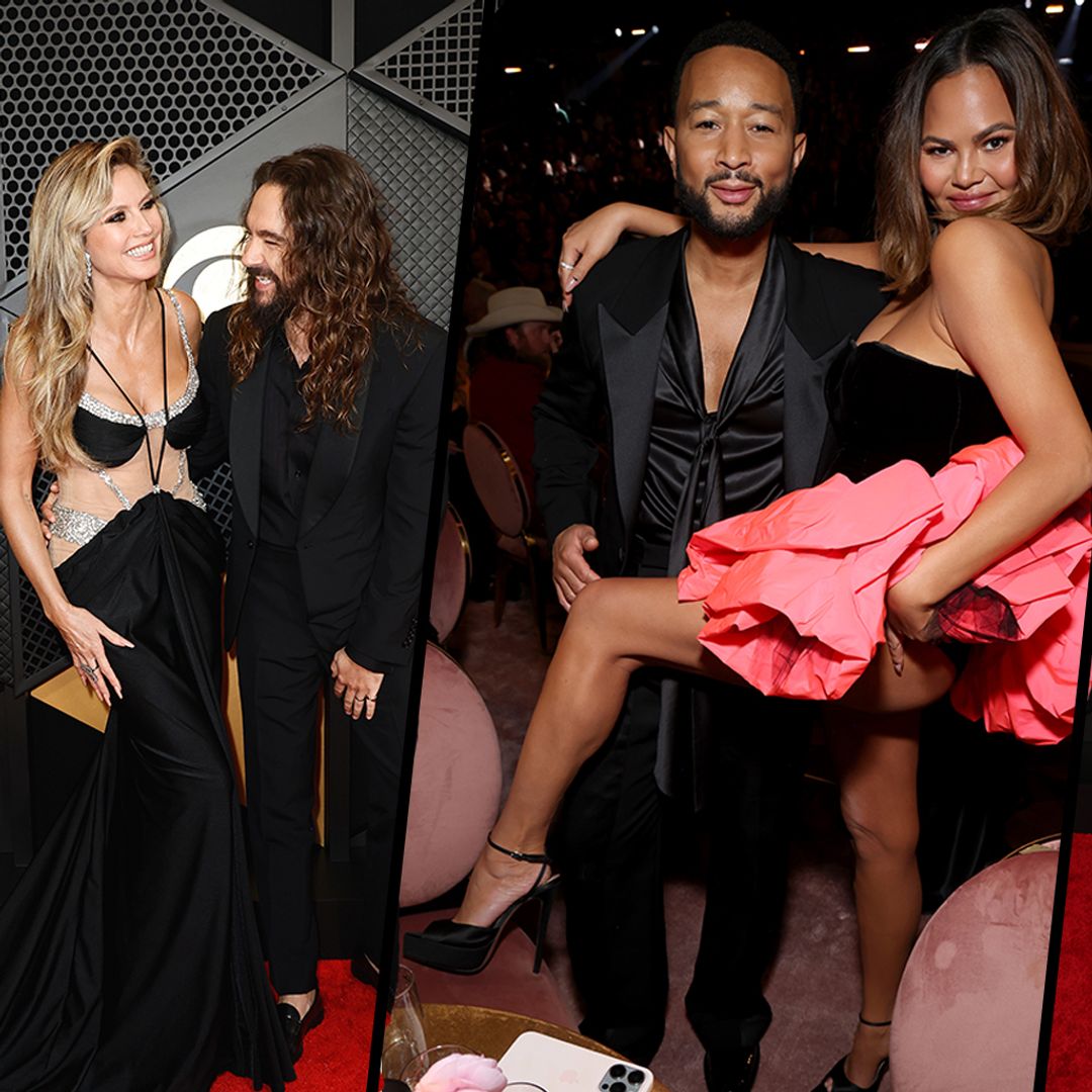 17 adorable couple moments at the 2024 Grammys: Heidi Klum & Tom Kaulitz, Chrissy Teigen & John Legend, more