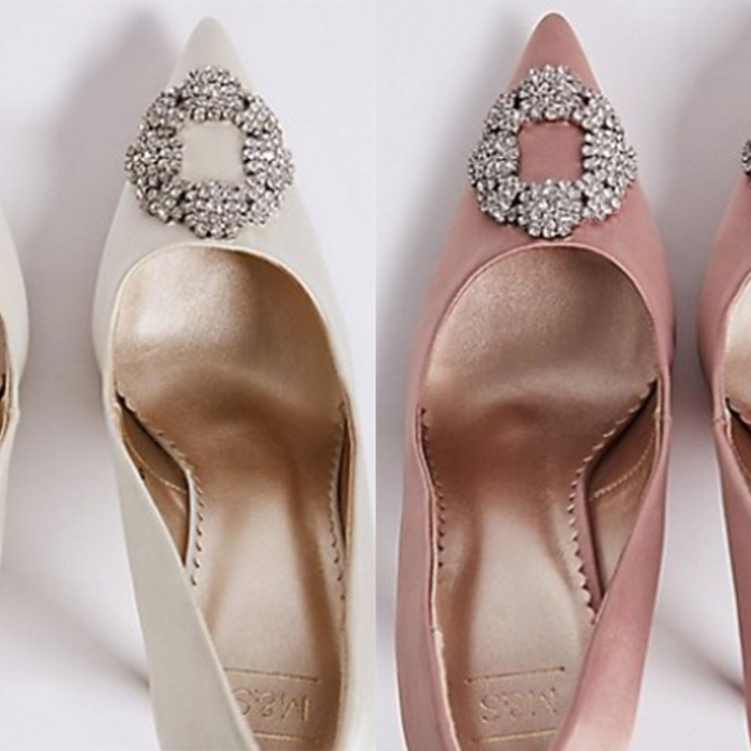 M&S restocks its Manolo Blahnik bridal shoe dupe after royal wedding fever