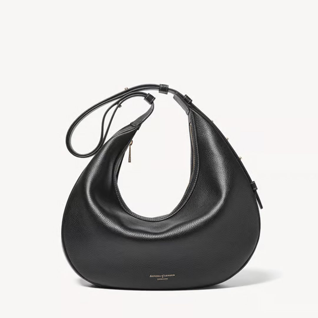 Aspinal Hudson Crescent Bag