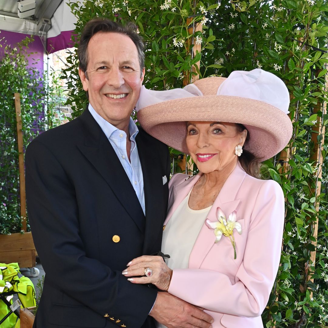 Joan Collins shares heartfelt tribute to 'wonderful' husband Percy