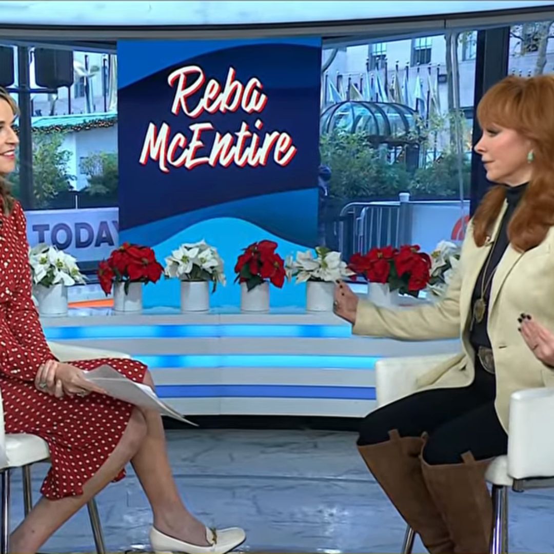 Reba McEntire interrupts Today's Savannah Guthrie over mishap about marital status