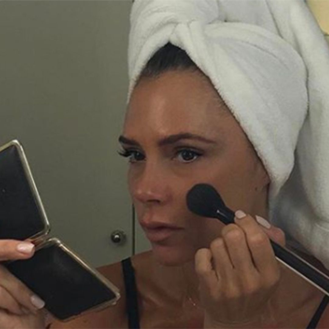 Victoria Beckham shares cheeky underwear snap from her bathroom