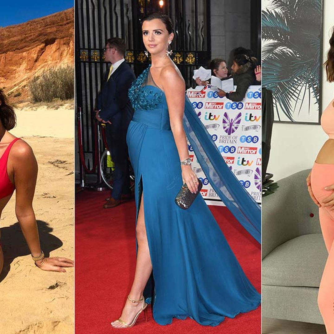 Lucy Mecklenburgh's baby bump evolution! See how her bump has grown