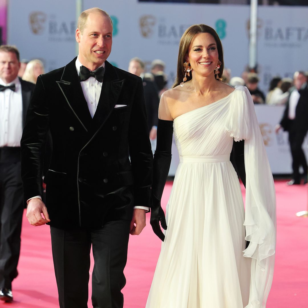 Prince William to attend BAFTAs after spending week with Princess Kate and children at country home