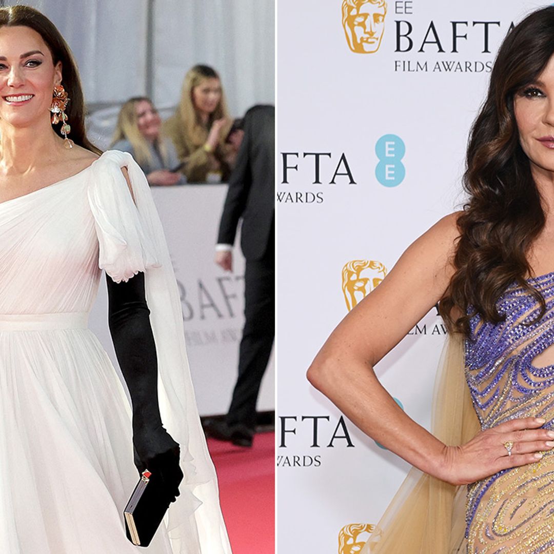 Catherine Zeta-Jones comments on Princess Kate's surprising BAFTAs look