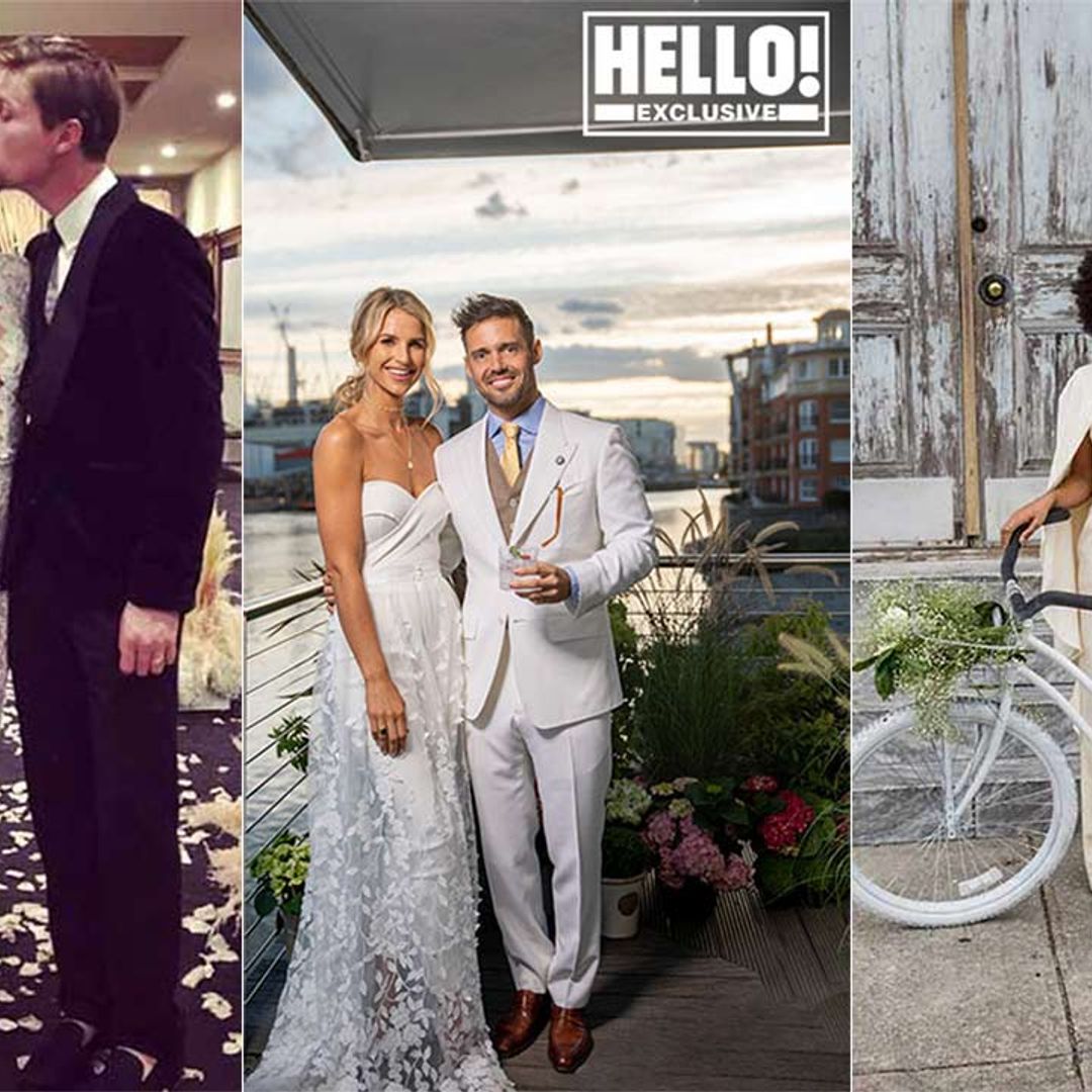 Vogue Williams and 7 more celebrity brides who wore jumpsuits