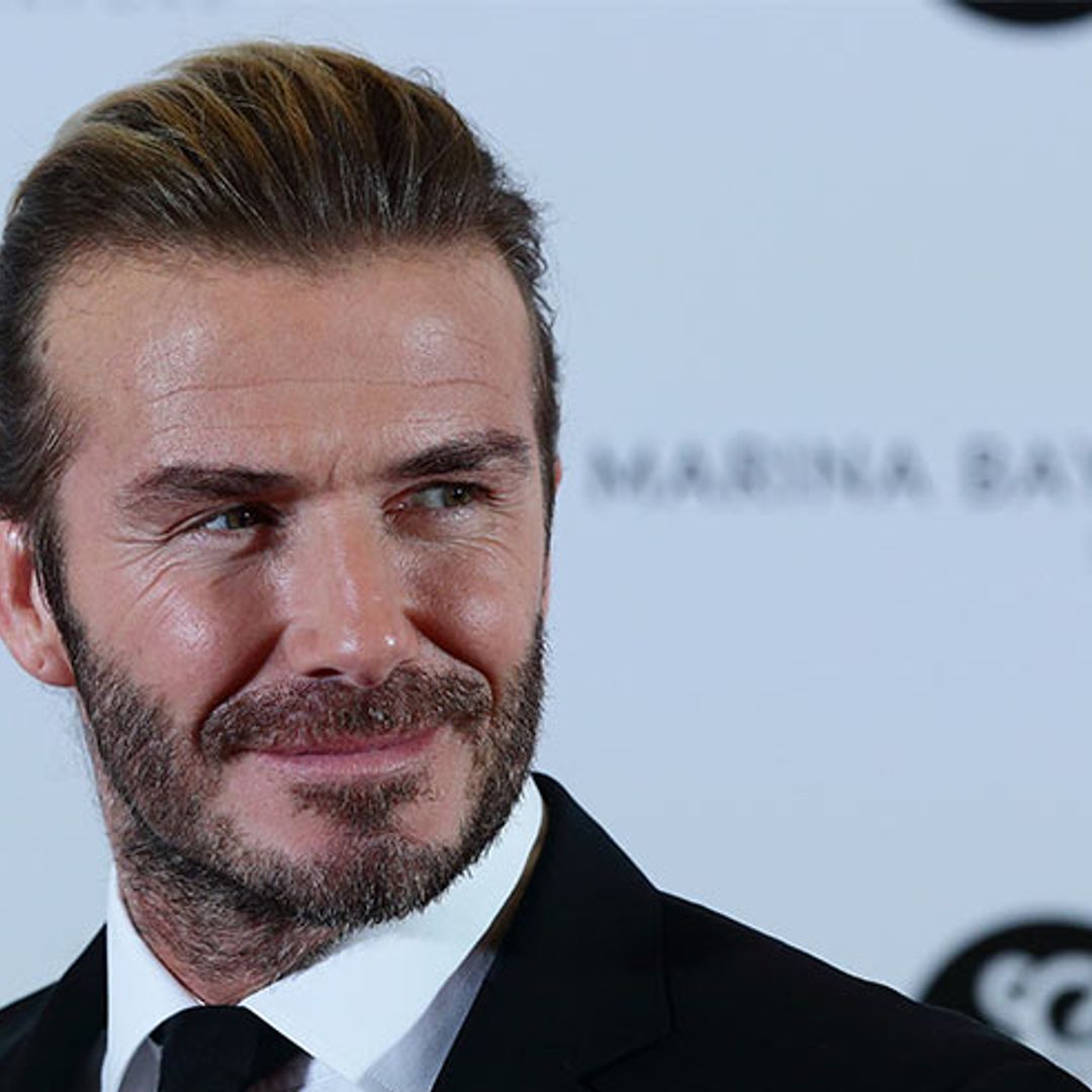 David Beckham tucks into £300 meal at triple Michelin-star London restaurant