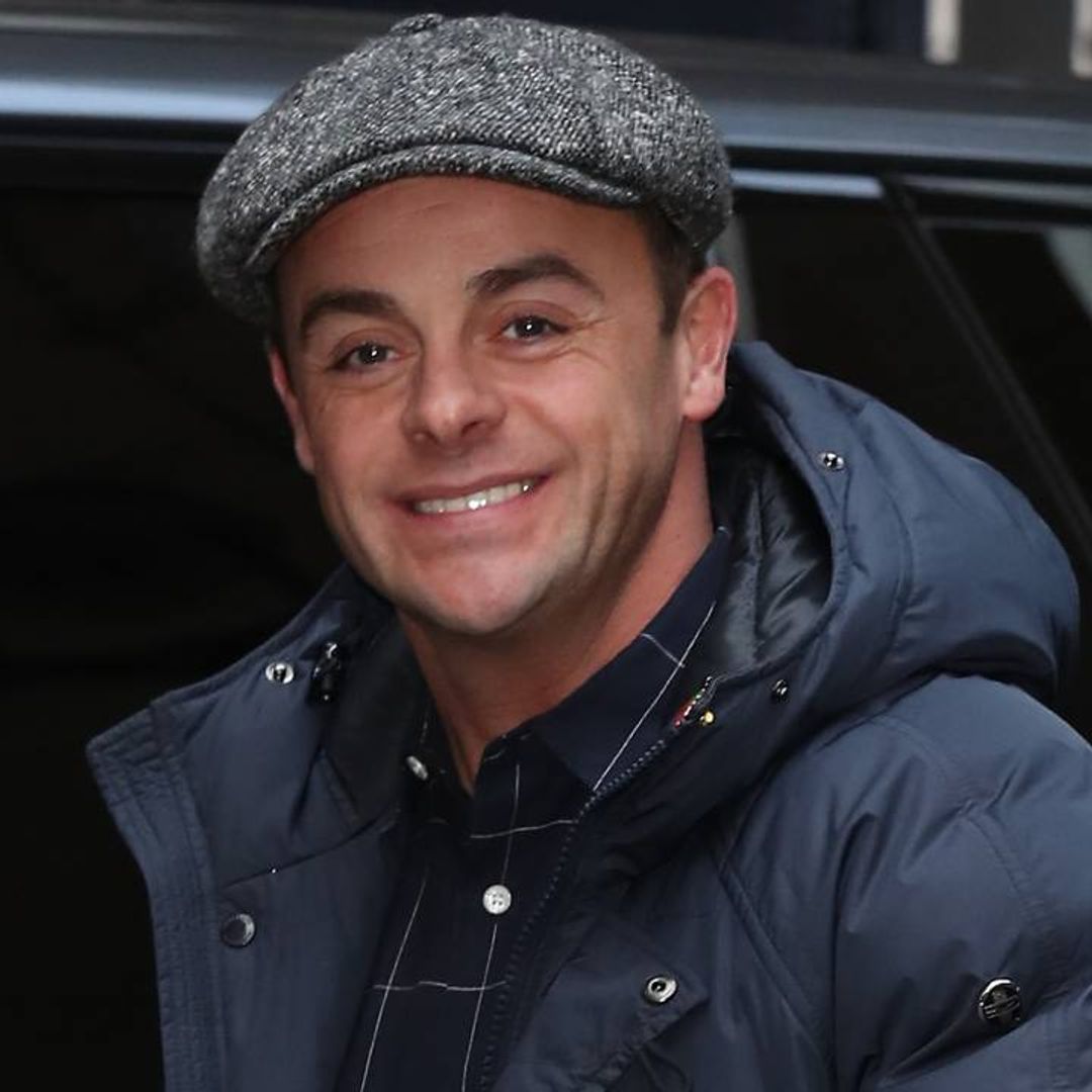 Ant McPartlin is reunited with his beloved dog Hurley during lockdown