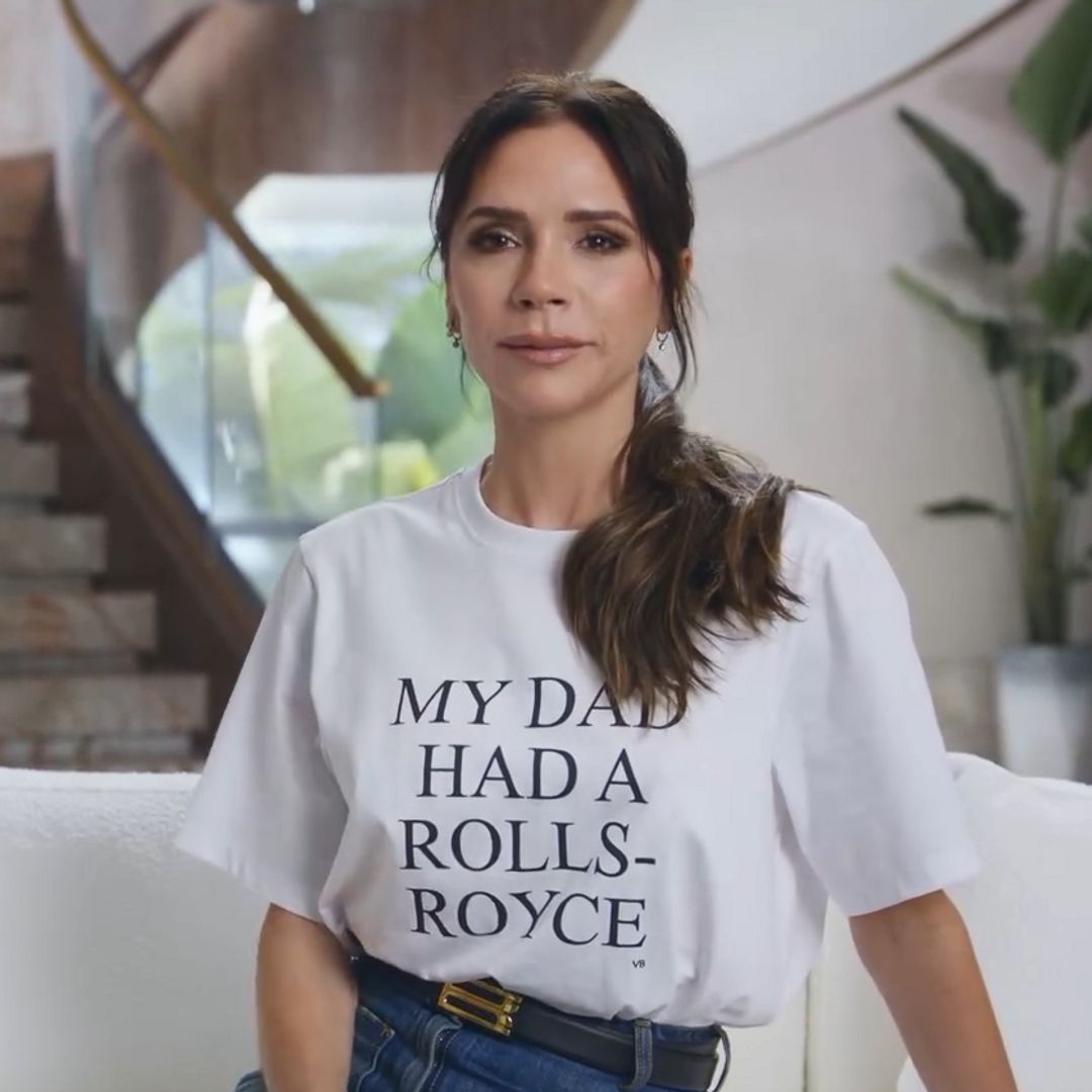 Victoria Beckham's latest David Beckham-approved slogan tee is her most iconic yet