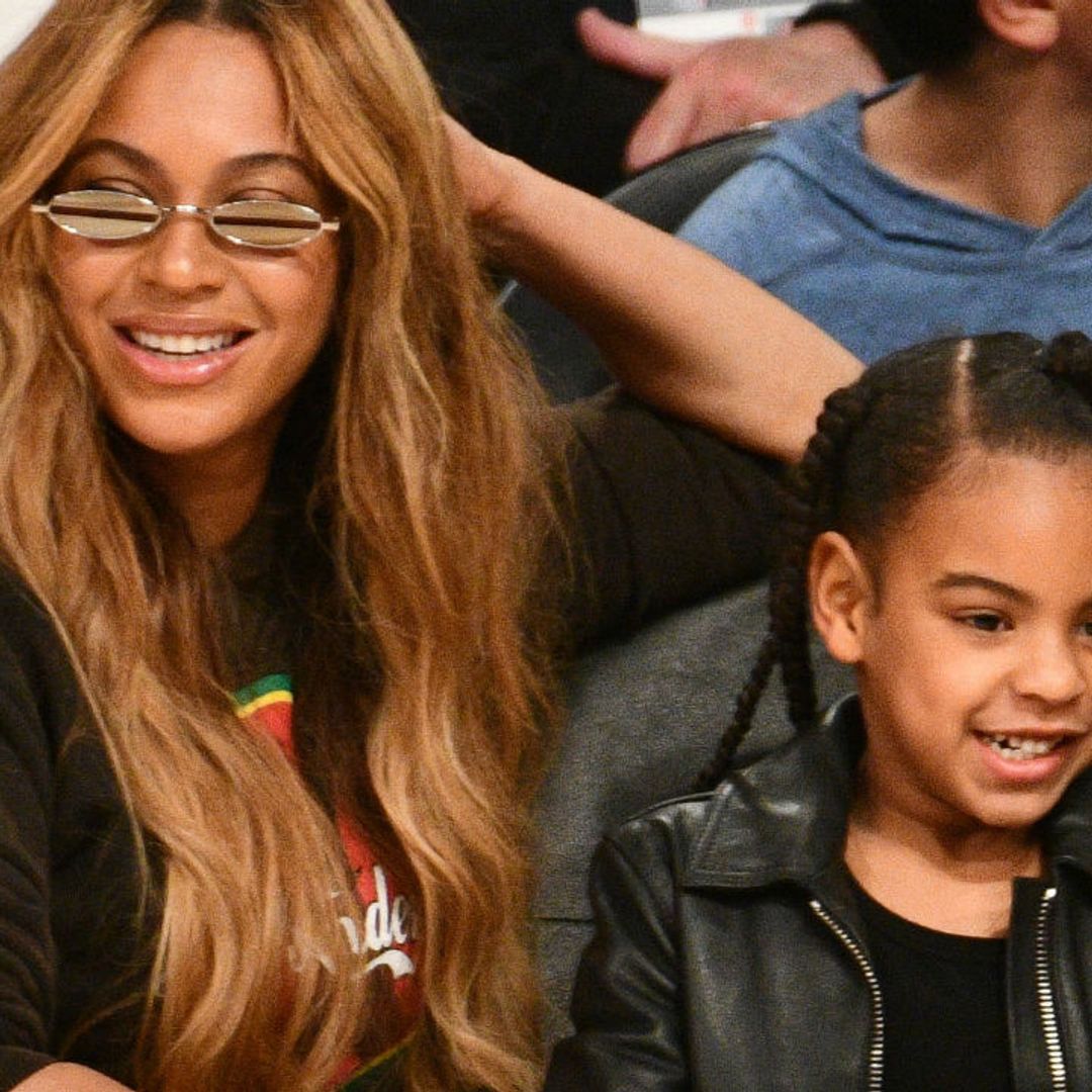 Beyoncé's daughter Blue Ivy steals the show in rare family video