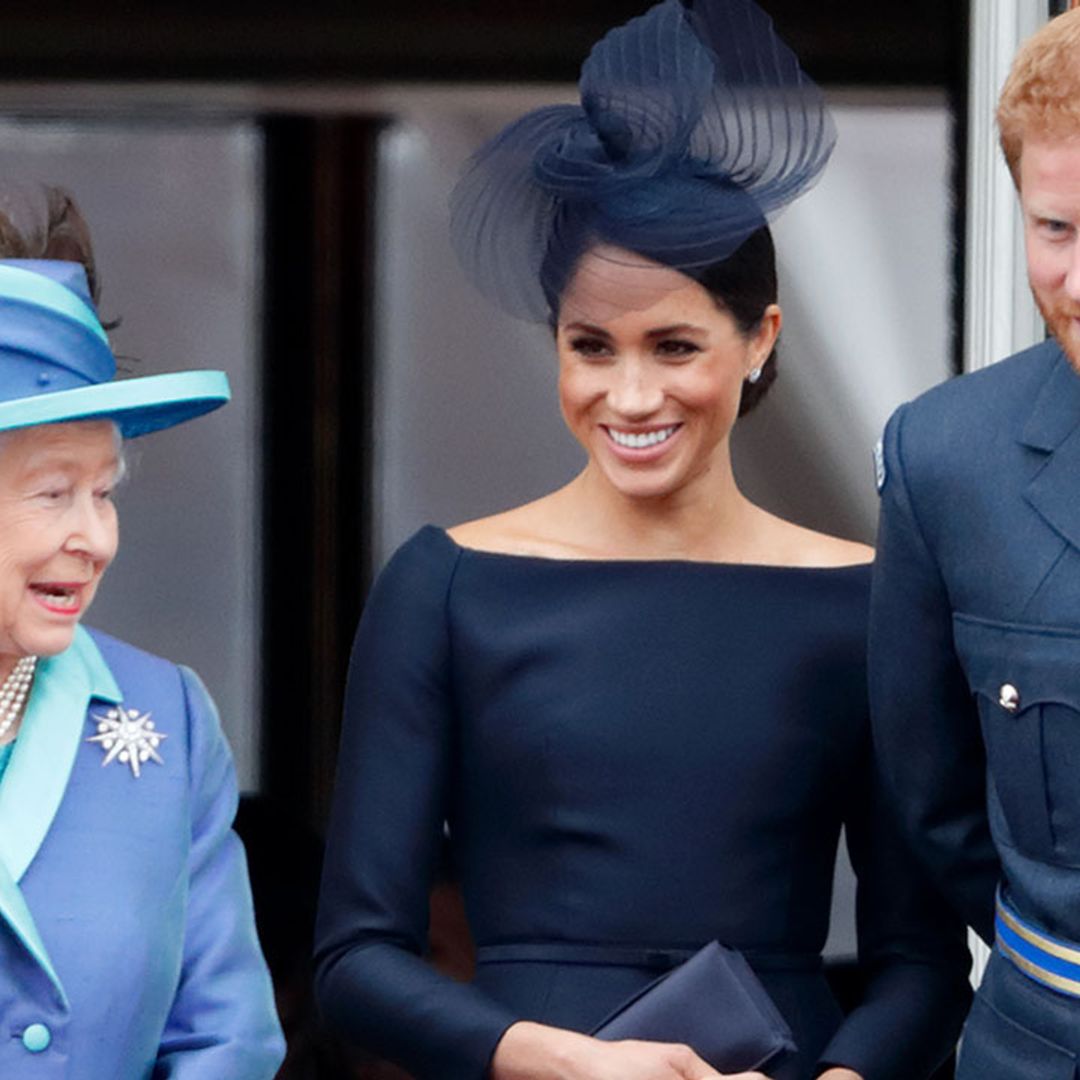 How many times did the Queen meet Prince Harry's children Archie and Lilibet?