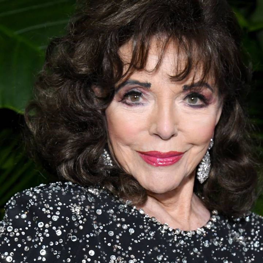 Dame Joan Collins shares rare glimpse inside her home in new star-studded campaign