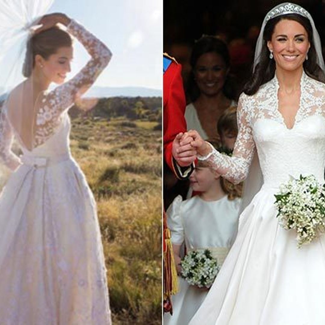 Allison Williams tapped Kate Middleton's style for her wedding day inspiration