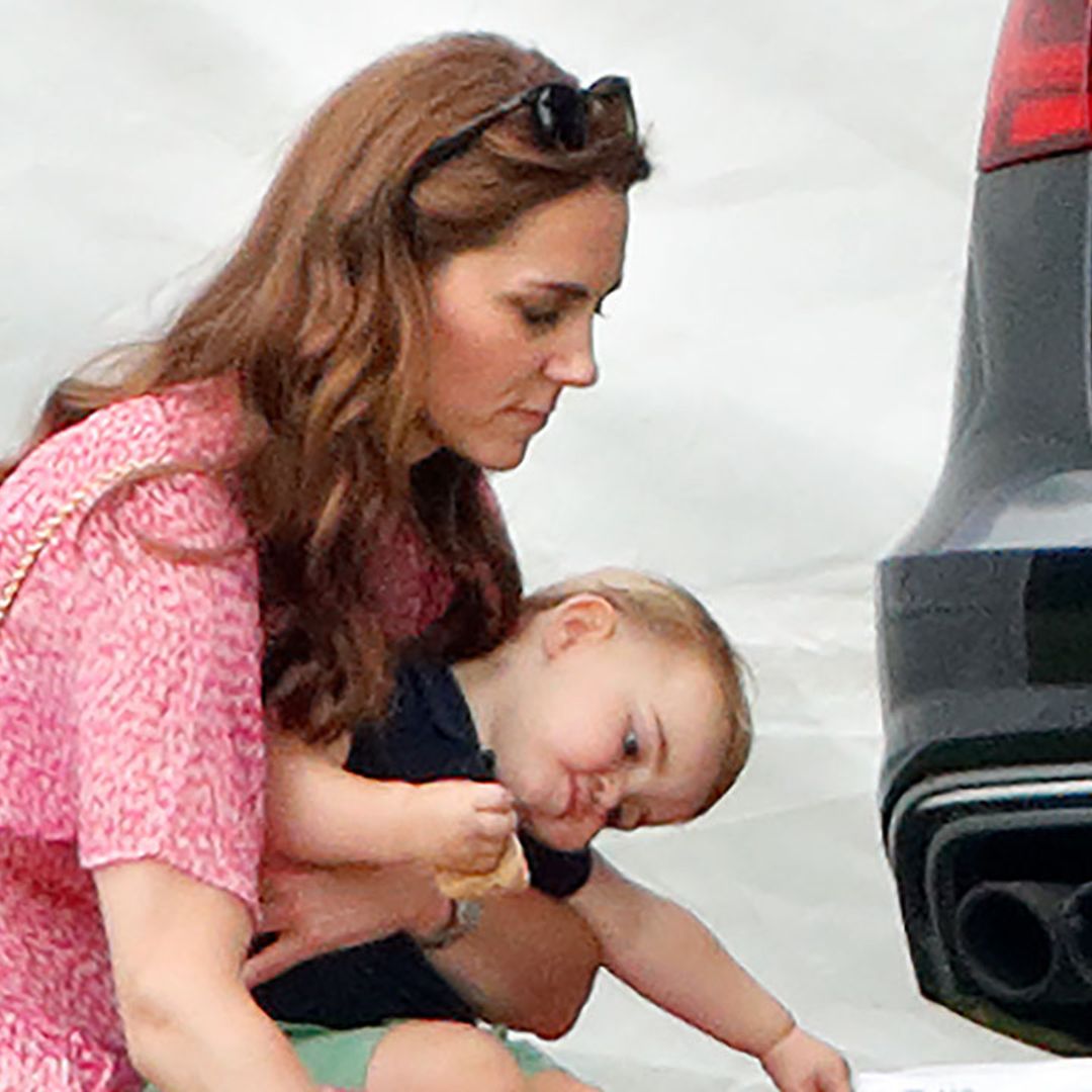 Kate Middleton and Prince Louis spotted on fun cycling date outside Kensington Palace home
