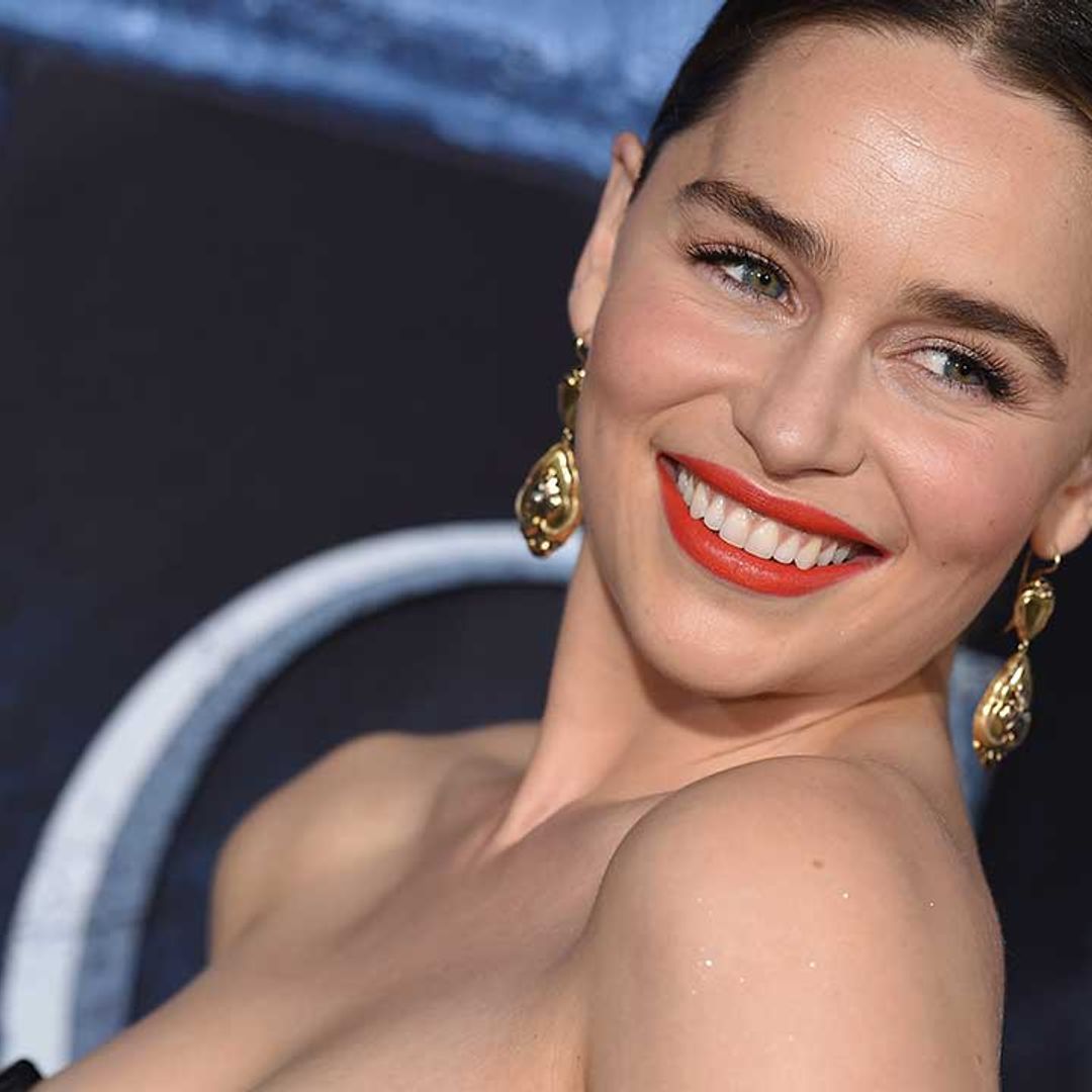 Emilia Clarke's favorite cult makeup & skincare line is half off at Saks Fifth Avenue