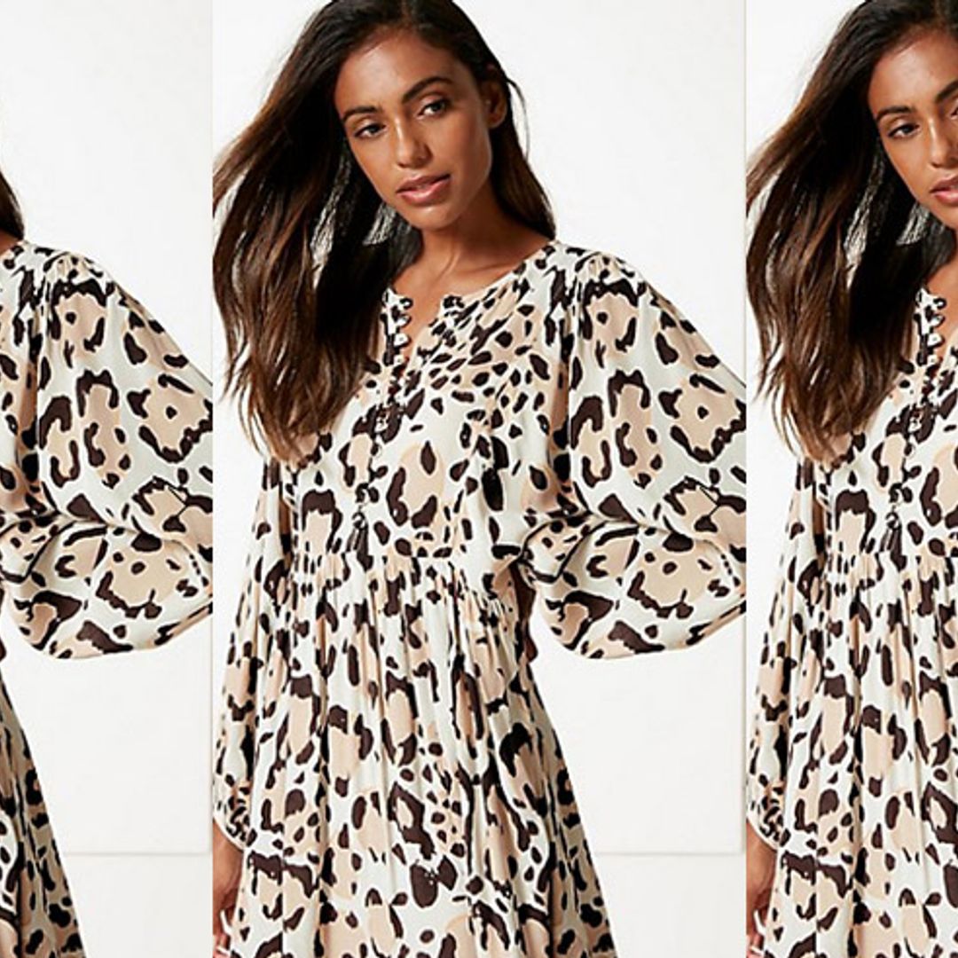 Erica Davies just wore the new Marks & Spencer leopard print dress four ways and we predict a stampede