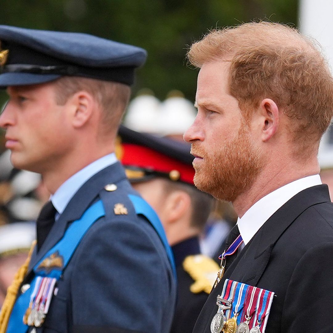 Prince Harry reveals unexpected joke he and Prince William shared during Queen's funeral