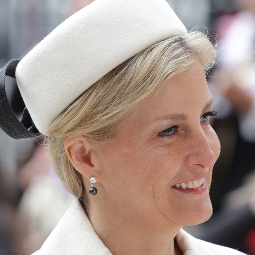 Duchess Sophie wows in smart skirt and sentimental jewellery for special outing