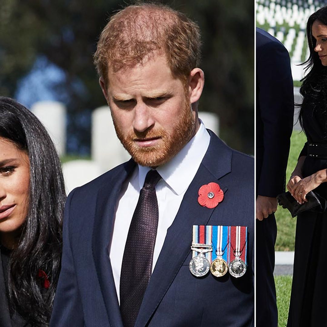 Meghan Markle Wore A Thing: Brandon Maxwell Jacket Dress on Remembrance Day