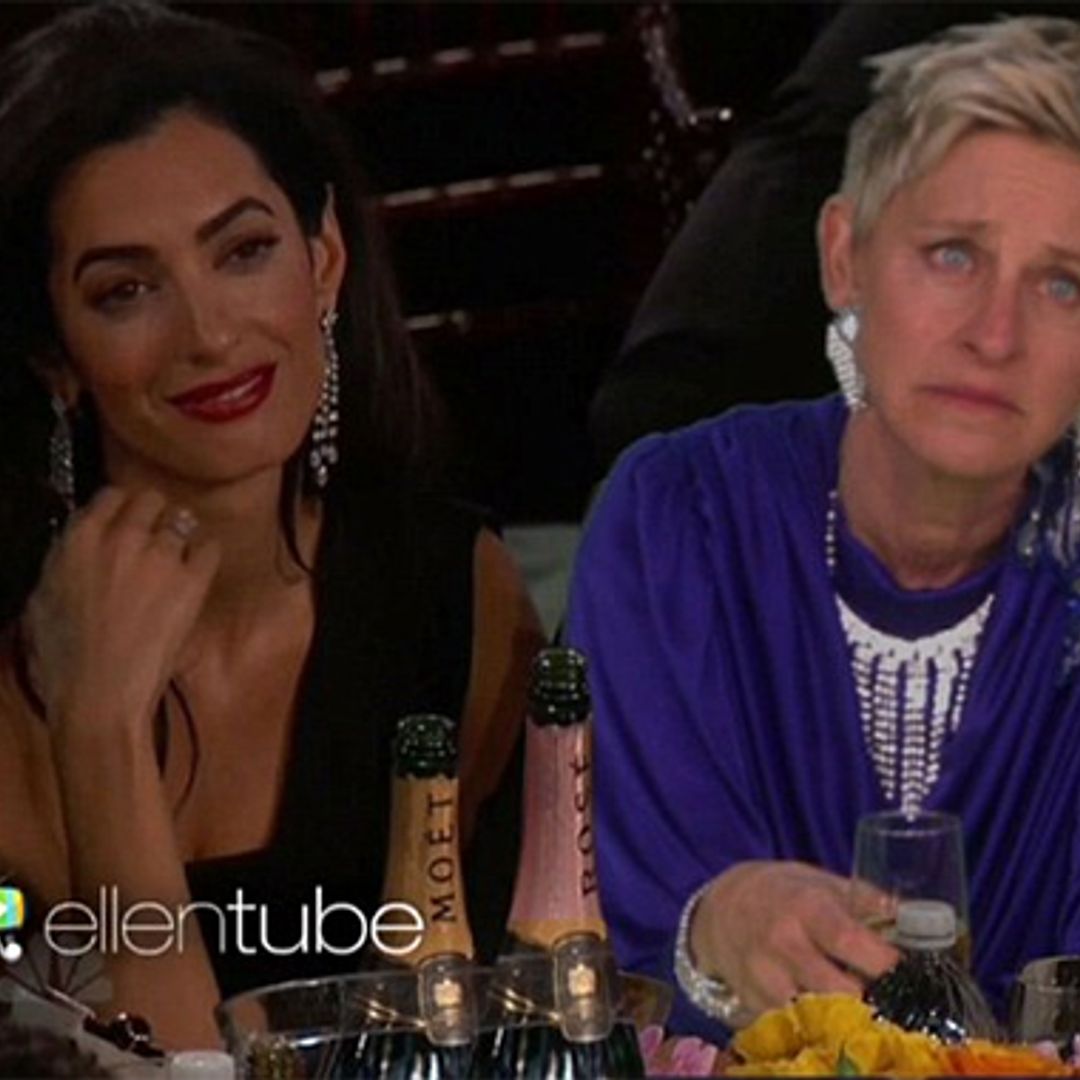 Ellen DeGeneres shares hilarious spoof of George Clooney's Golden Globes speech