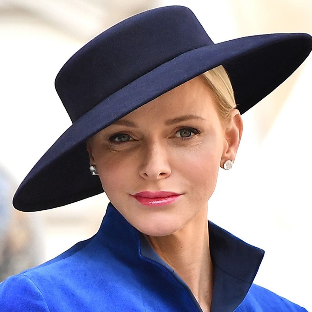 Princess Charlene shares sweet back to school snap featuring twins' adorable rucksacks