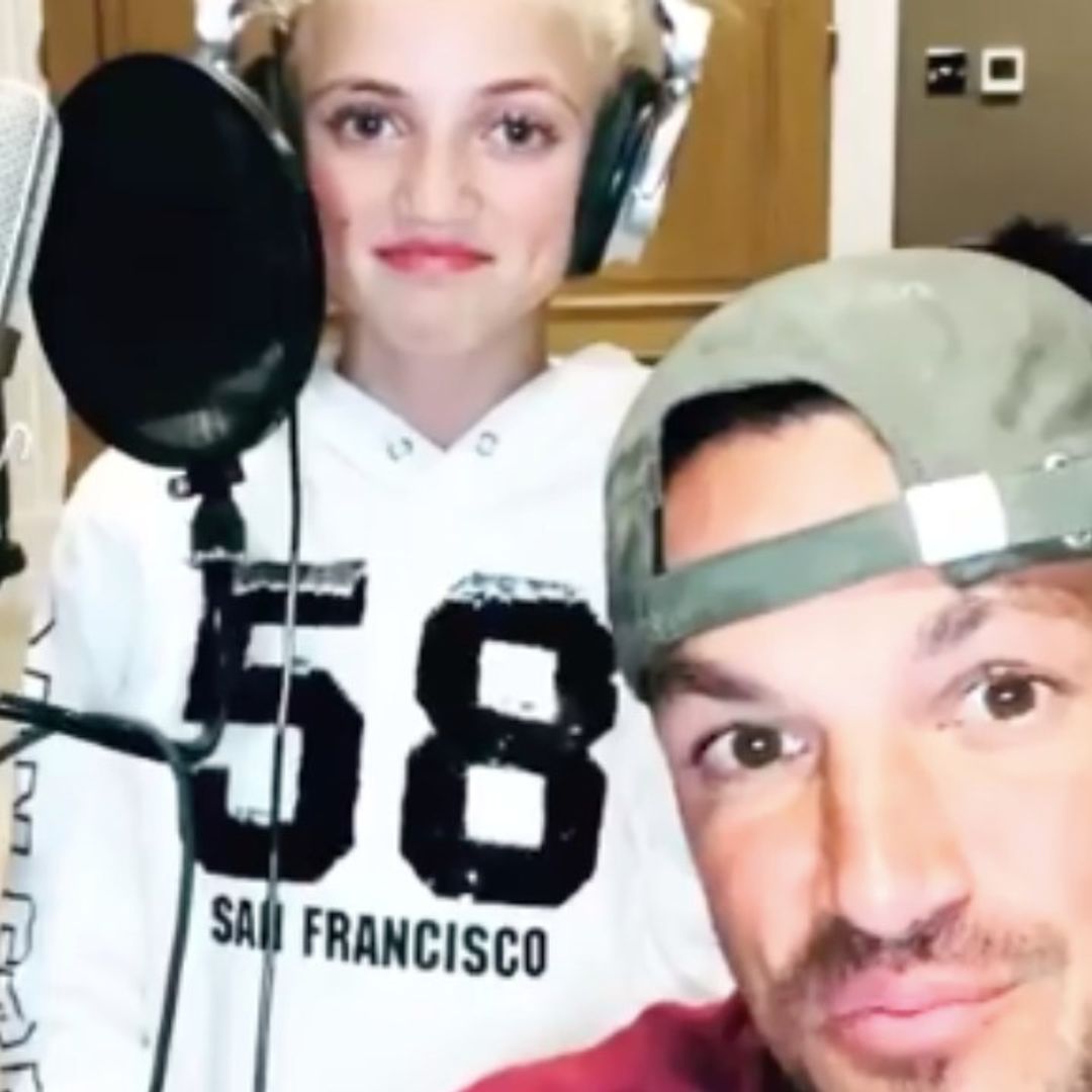 Peter Andre reveals daughter Princess has incredible singing voice - watch
