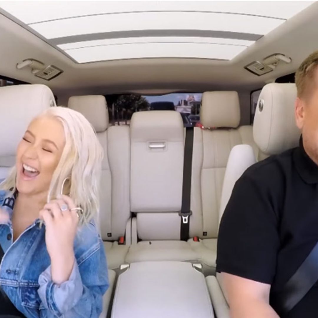 Watch Christina Aguilera's epic Carpool Karaoke with James Corden