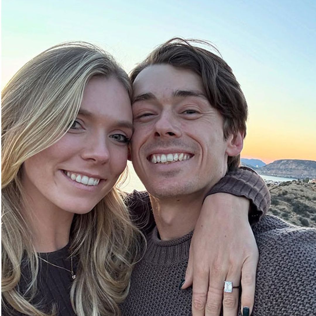 Tennis couple announce their engagement - see stunning ring