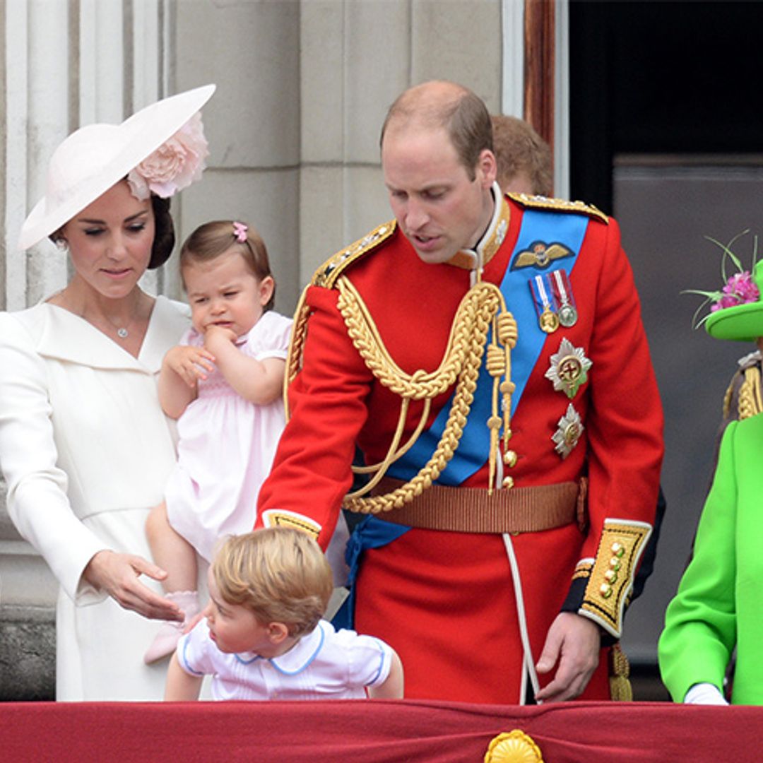 Prince William got a telling off from 'granny' at Trooping the Colour - and we can't stop giggling