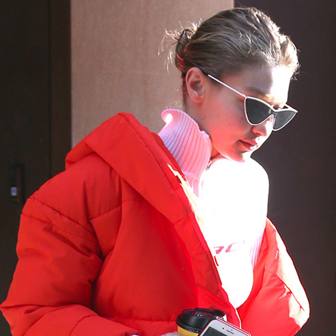 Gigi Hadid steps out in £39.99 puffa jacket from H&M!