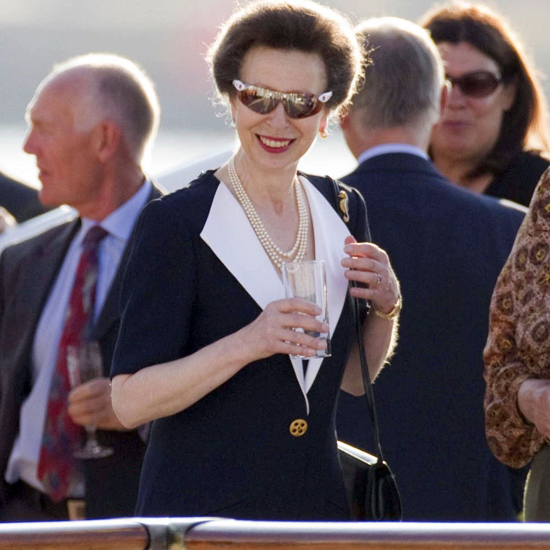 Princess Anne was a nautical mother-of-the-bride for Zara Tindall's boat party