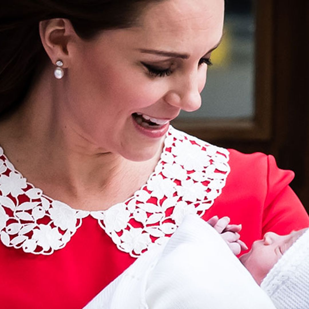 Kate Middleton reveals Prince Louis is working on his royal wave