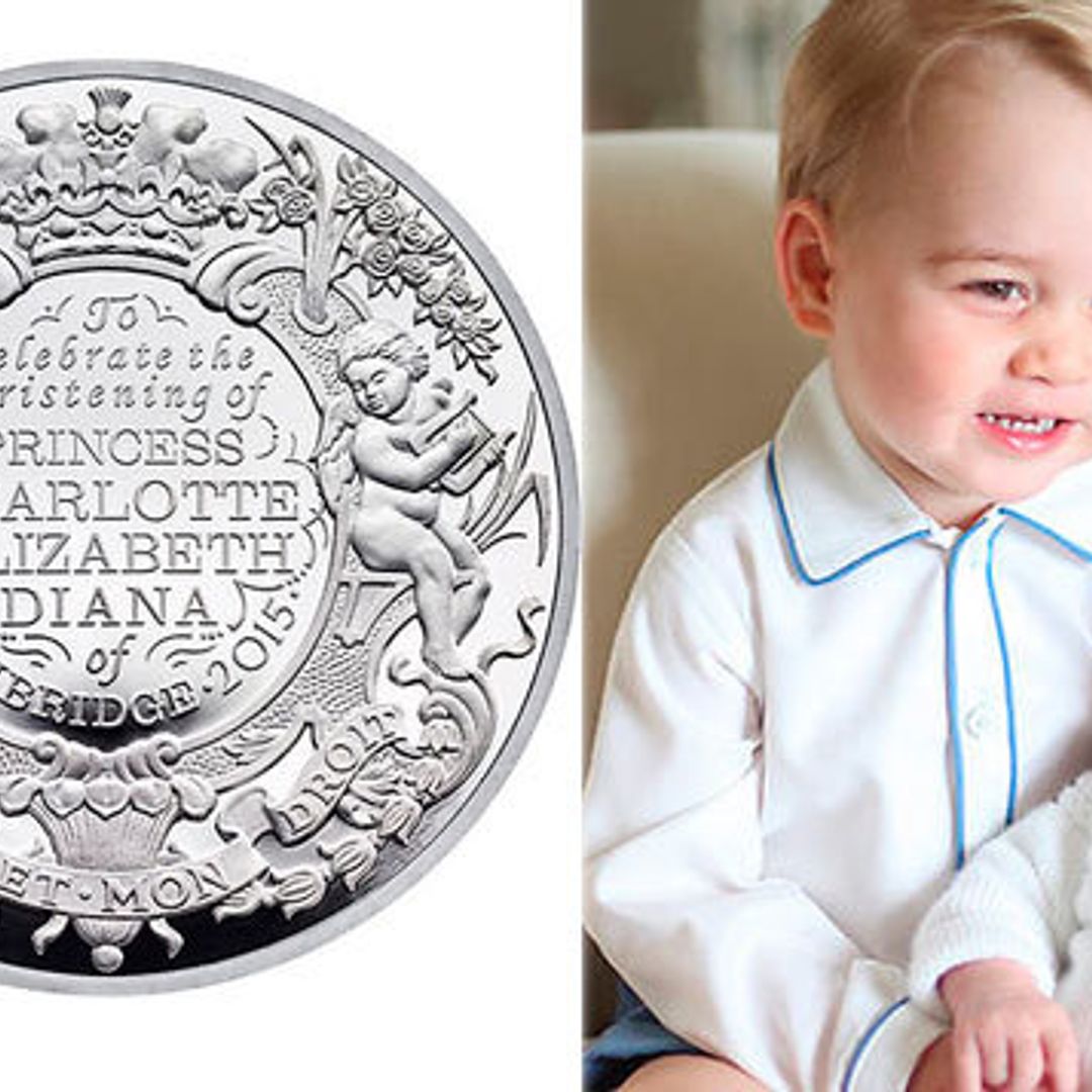 Princess Charlotte's commemorative christening coin unveiled