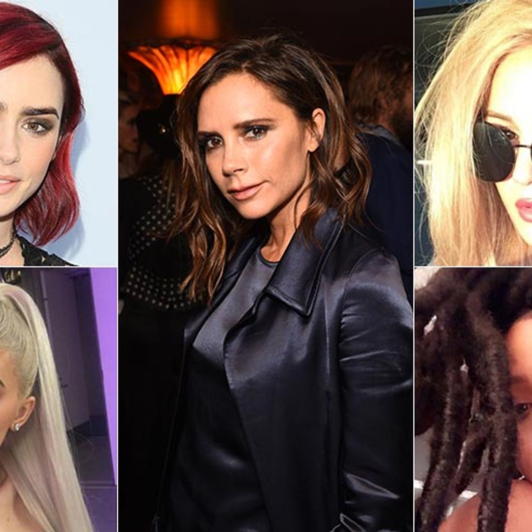 Celebrity hair transformations of 2016