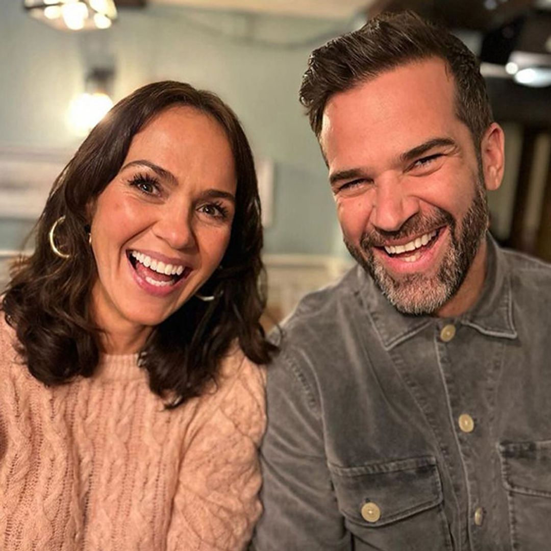 Inside Gethin Jones's sweet relationship with lookalike sister