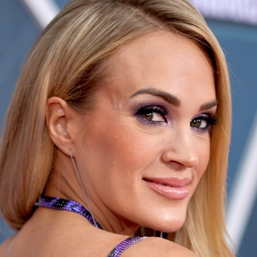 Carrie Underwood forgoes the glitz and glamour for evening with her eldest son