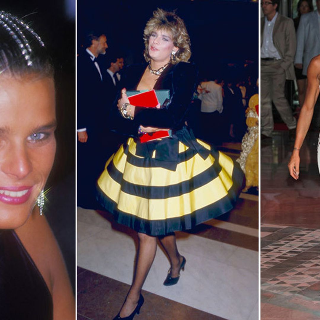 Princess Stephanie of Monaco's eclectic style evolution in photos