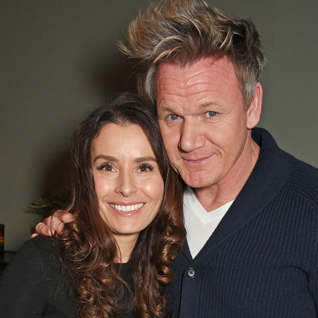Gordon Ramsay's wife Tana wows in high-slit dress at work party crashed by chef